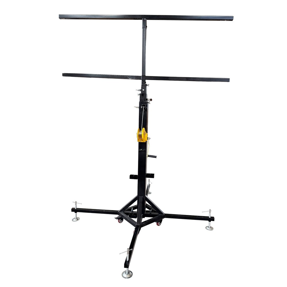 13Ft 16-Position Double-Layer Stage Lighting Bracket Stage PAR Light Stand