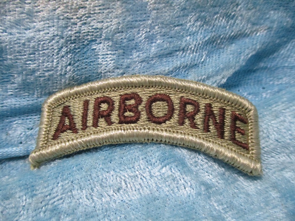 Airborne Military Tab Patch