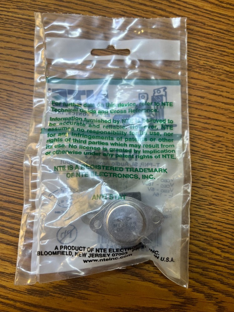 NTE285 Transistor PNP Audio Amp Output,