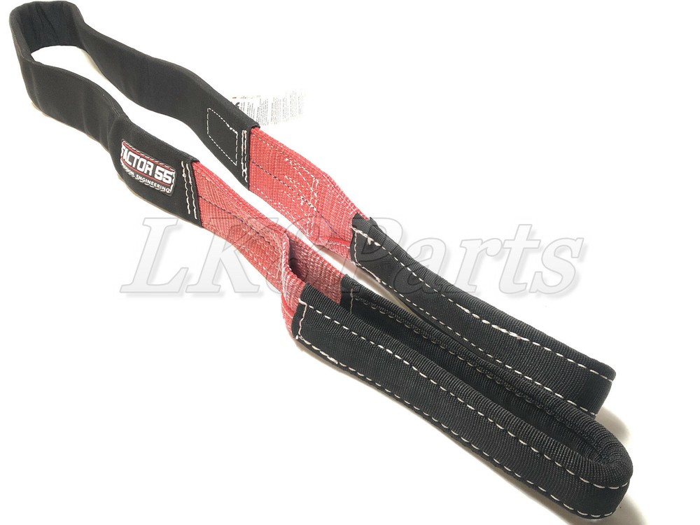 Factor 55 Tree Saver Strap 8 Foot 3 Inch Black/Red 00077