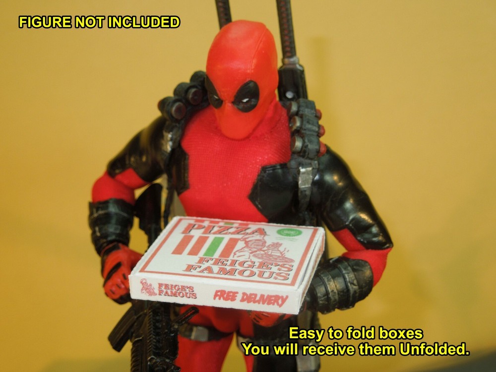 Deadpool 2 - 1/12 scale Custom Accessories / Documents - for 6 inch figures