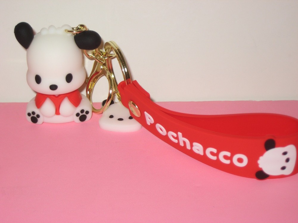 Sanrio Pochacco Keychain (Red)