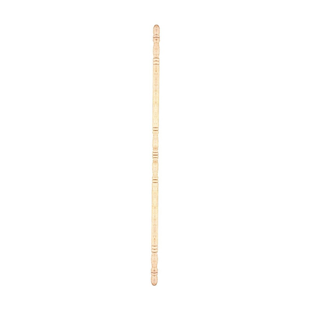 Light Hardwood Edge and Corner Guards Unfinished 1" Diameter Corner Protector