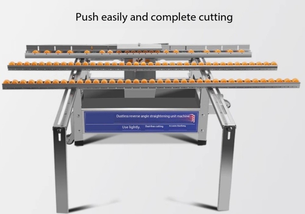 1600 Dust-Free Ceramic Tile Chamfering Machine Benchtop High-Precision Foldable