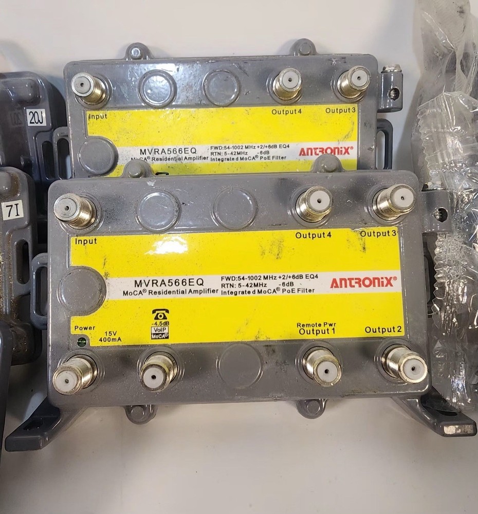 Antronix Coax Signal Booster Amplifier. READ