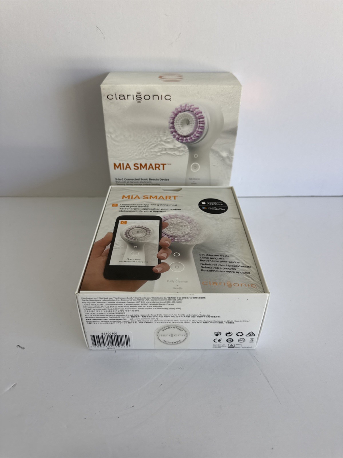 Clarisonic Mia Smart 3-in-1 Connected Sonic Facial Cleaning Device - Open Box