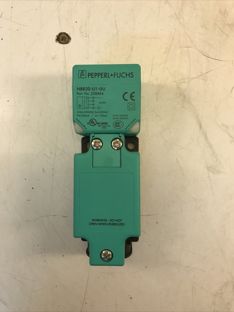 Pepperl+Fuchs NBB20-U1-UU Proximity Switch Sensor
