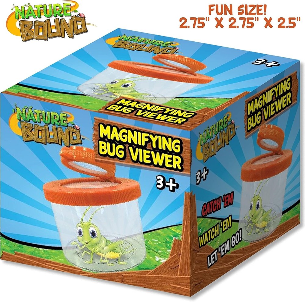 NEW Nature Bound Magnifying Bug Viewer Catch & Release Jar Insects S.T.E.M.
