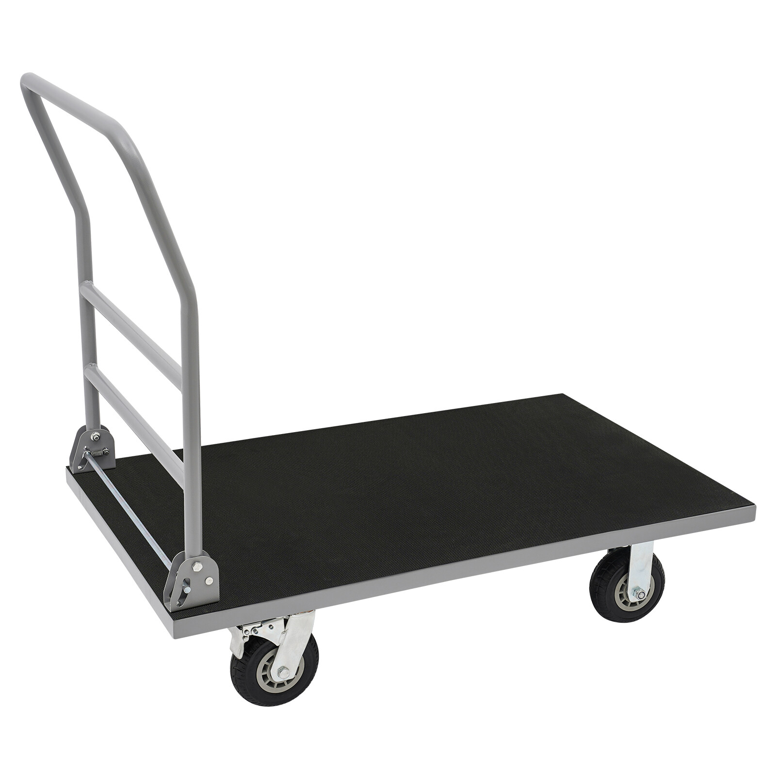 Platform Truck 2200lbs Capacity 41.3*24.8in Flatbed Cart Hand Truck with Wheels