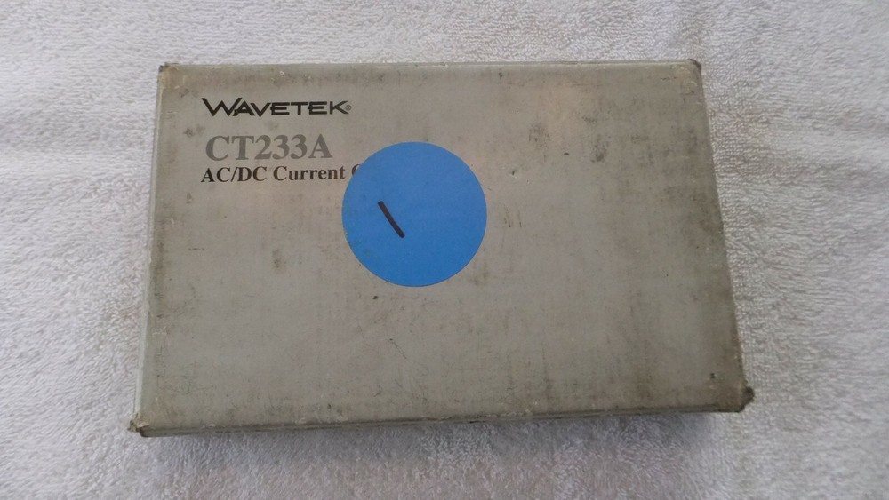 Wavetek CT233A AC/DC Current Clamp