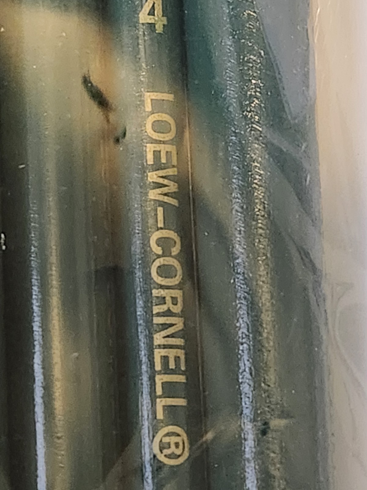 Vintage Loew-cornell Brush Set INCOMPLETE, 8 In Pack