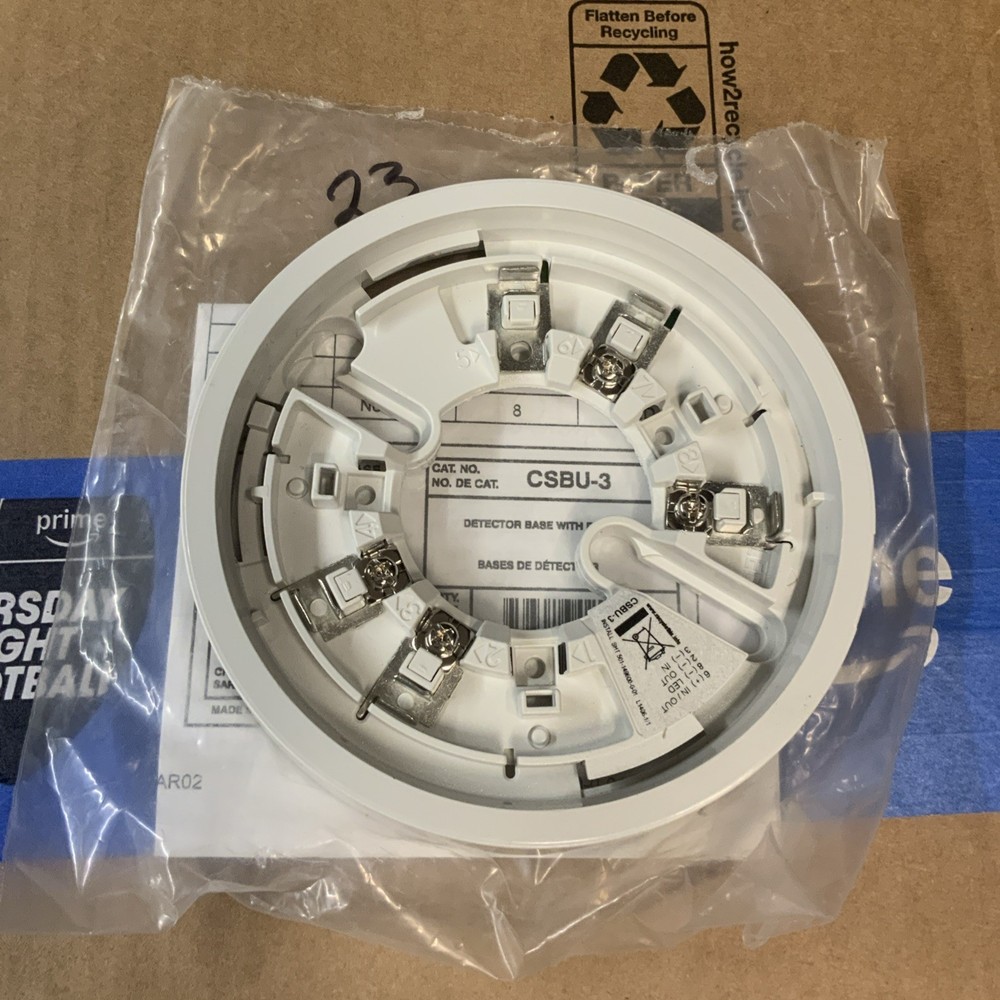 EST CSBU-3 DETECTOR BASE NEW IN PACKAGE