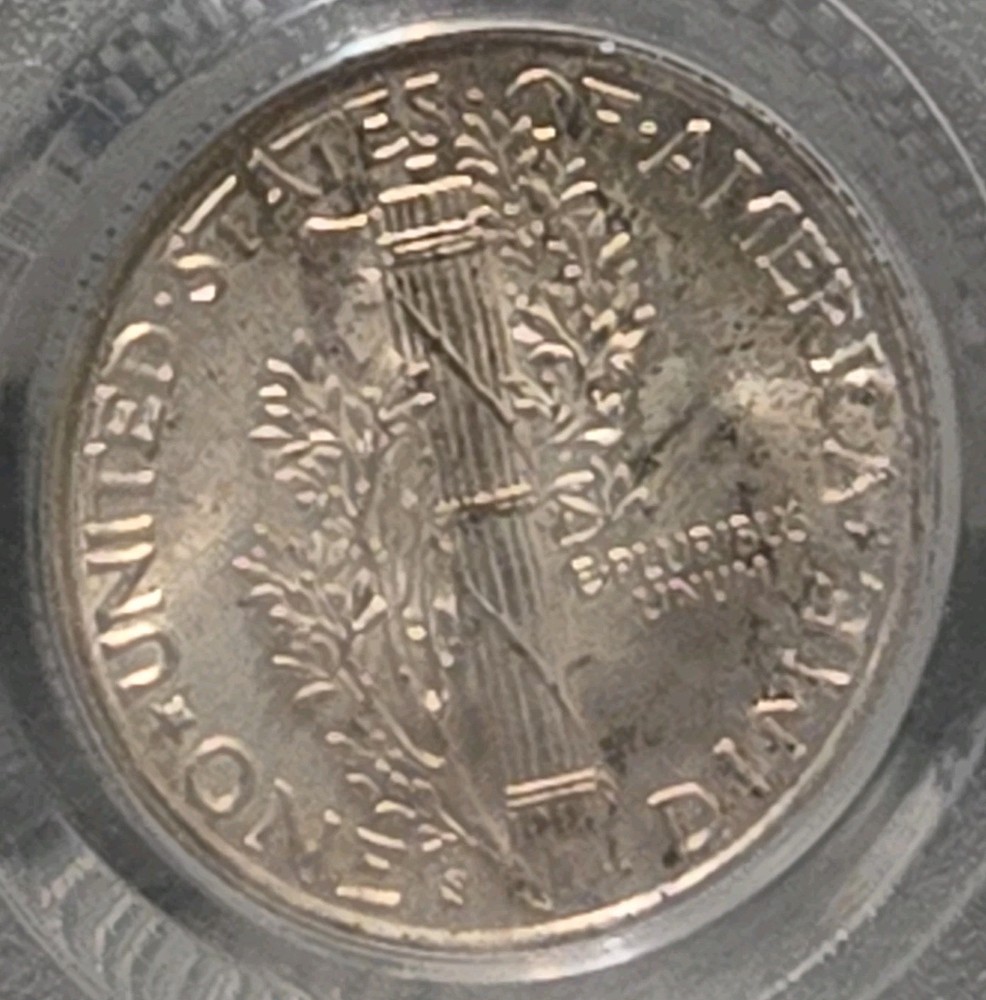 1940 S Mercury Dime PCGS MS65