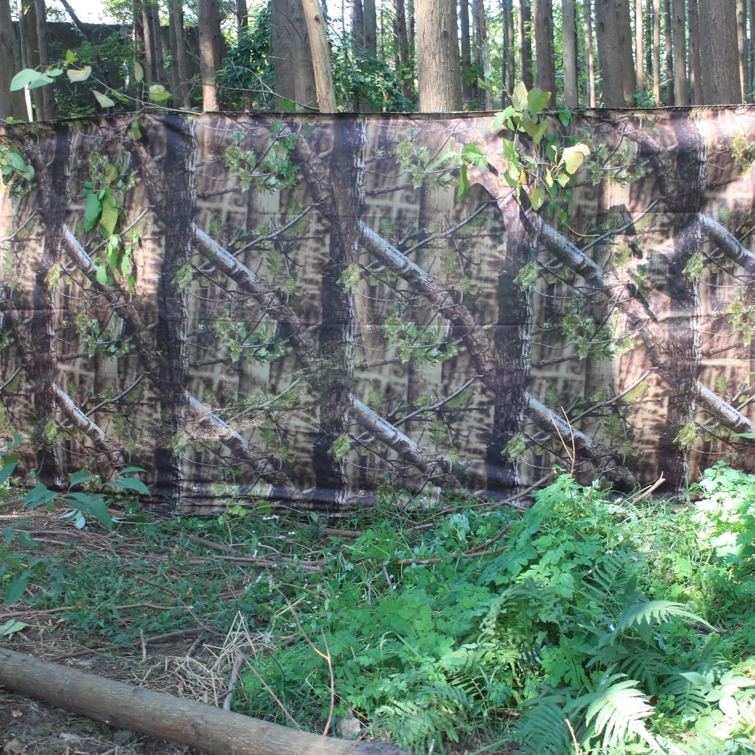 One Way See Through Camouflage Mesh Camo Netting Material For Hunting Ground