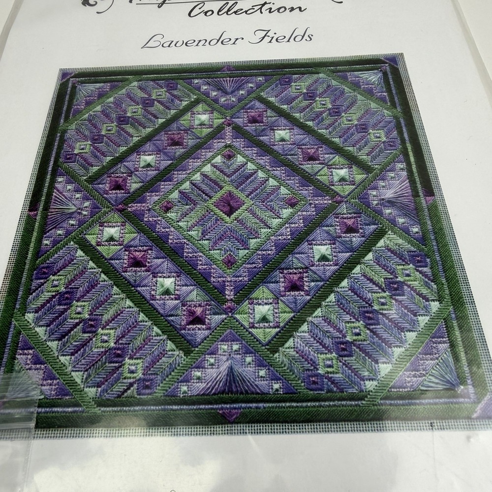 Laura J Perin Designs Lavender Fields Impressionists Counted Needlepoint IC030