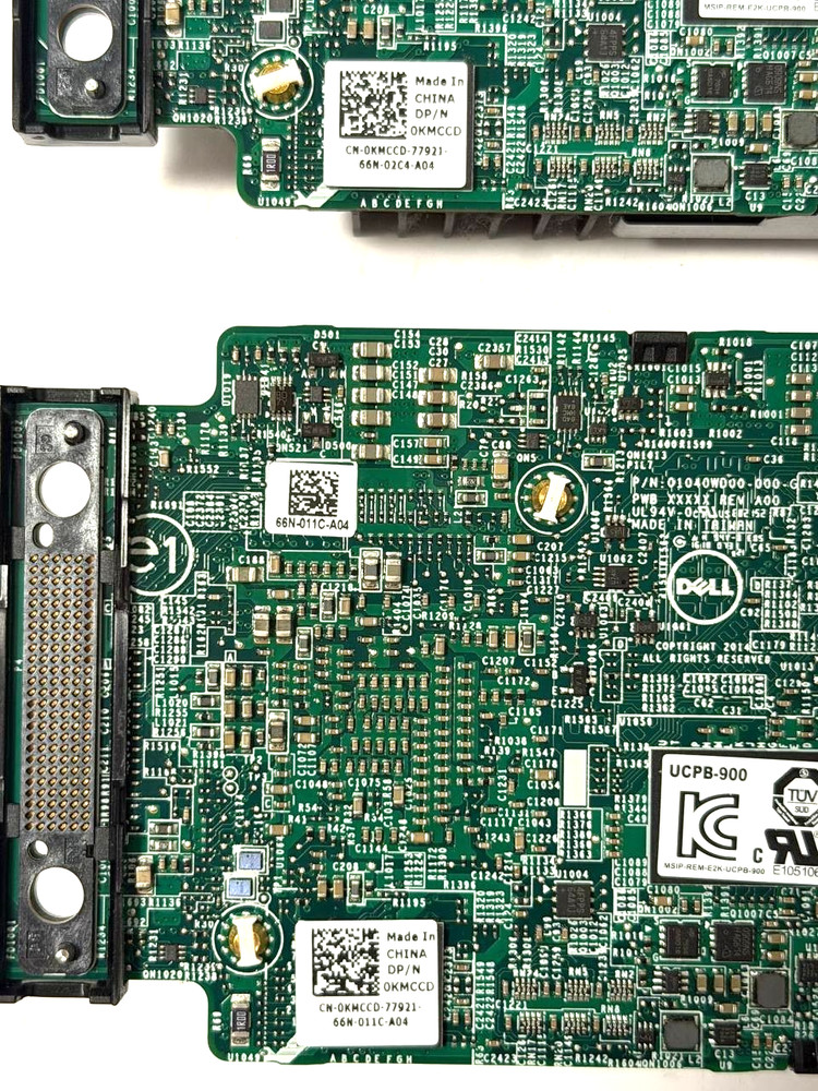 Lot of 2 Dell PERC 1GB RAID Controller 0KMCCD, KMCCD