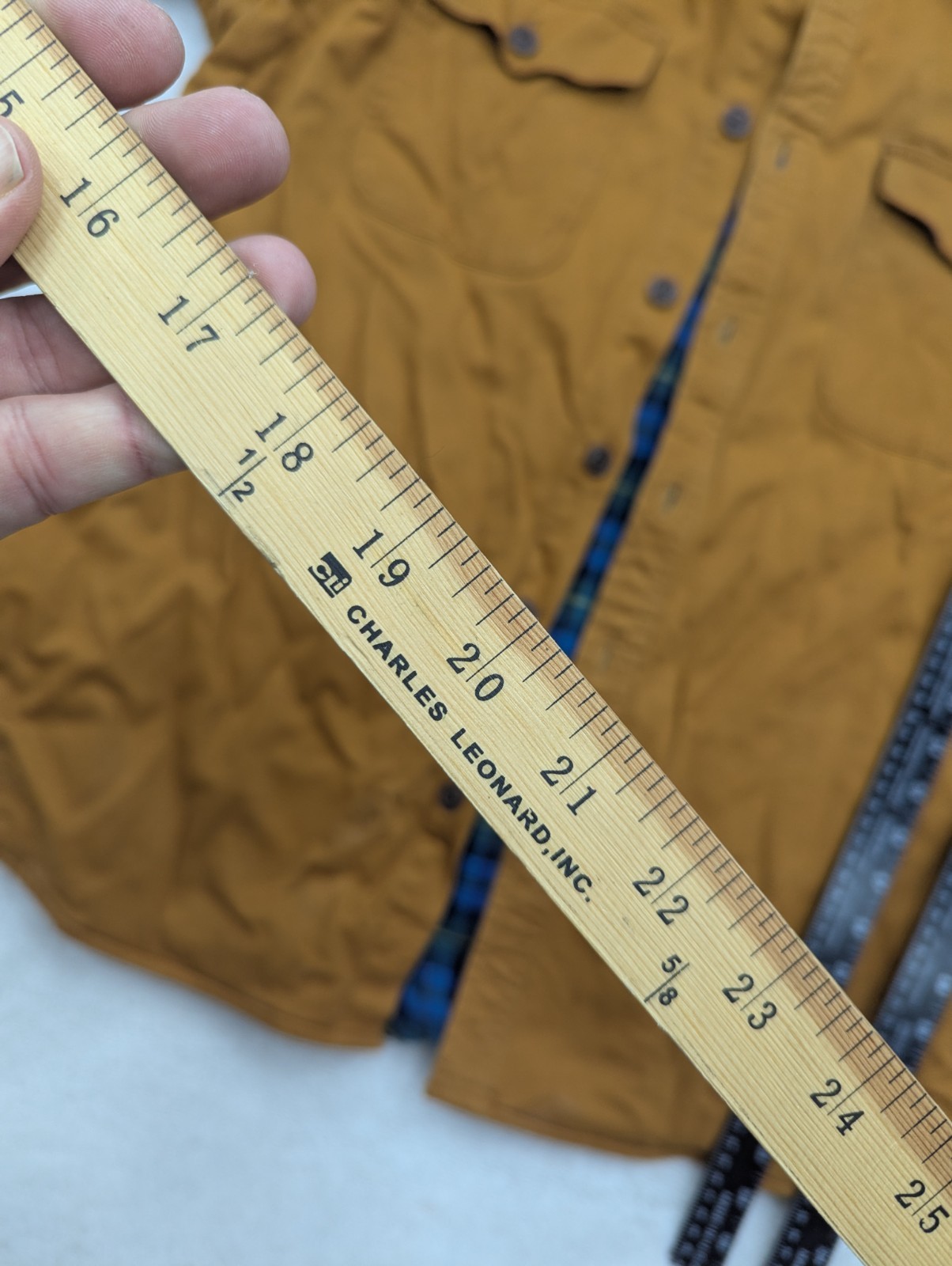 Plastic Yardstick Reseller Ruler Adapter Tool For clothing Quick Measurements