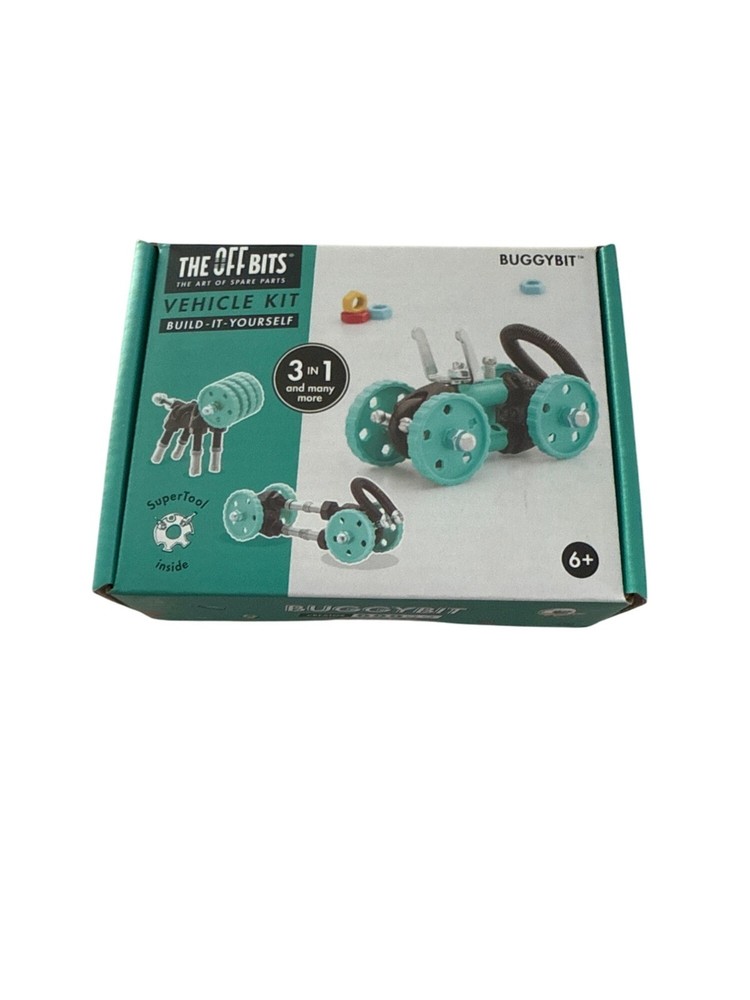 The OFF Bits Vehicle Kit Buggybit Teal Blue Build Create DIY