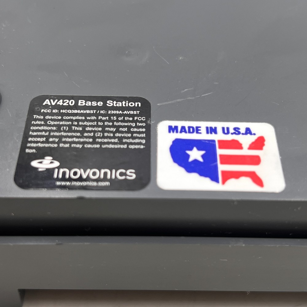 QSR / Inovonics AV420 Drive-Thru Intercom Base Station Controller