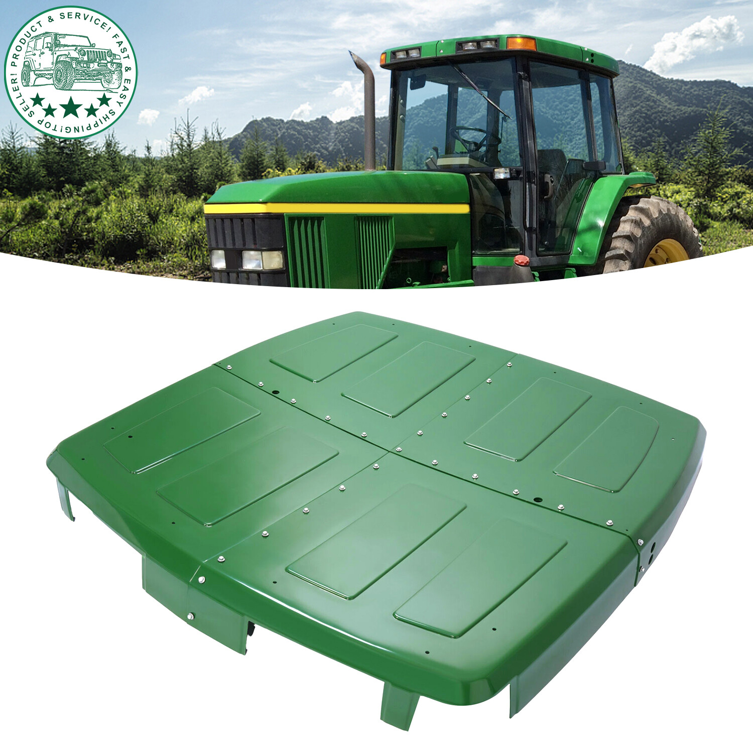 Roof For John Deere 7200 7210 7400 7410 7510 7600 7610 7710 7800 7810 #1411-4502