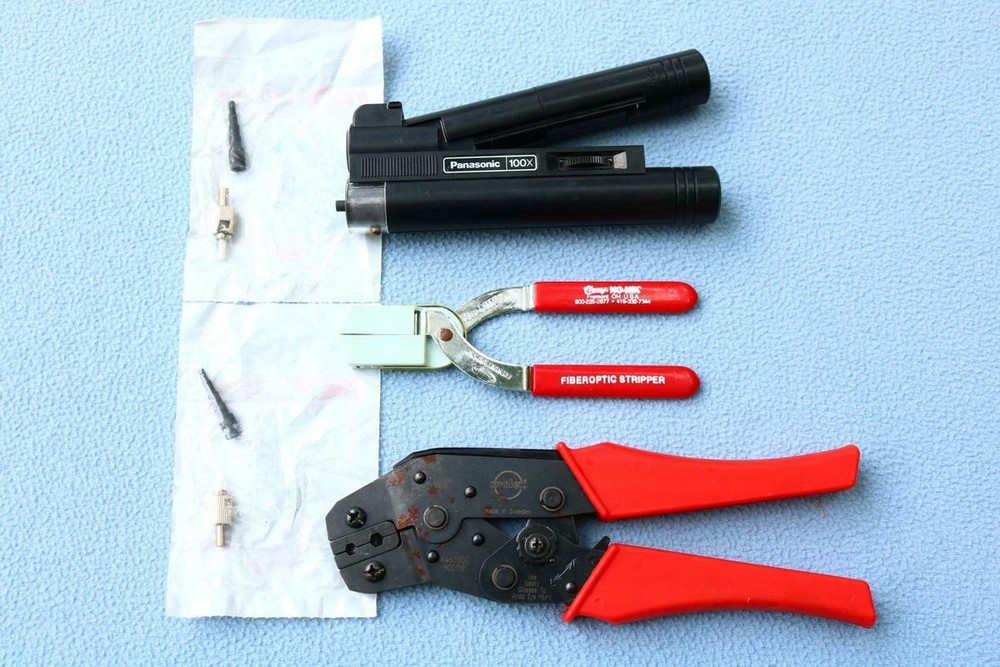 Fiber Optic TOOLS mixed Estate lot Scope Splicing Joining Linemans Telecom XP