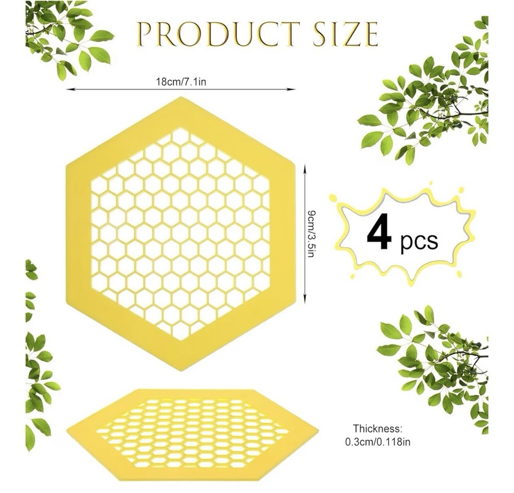 4 Pcs Floating Bee Watering Station