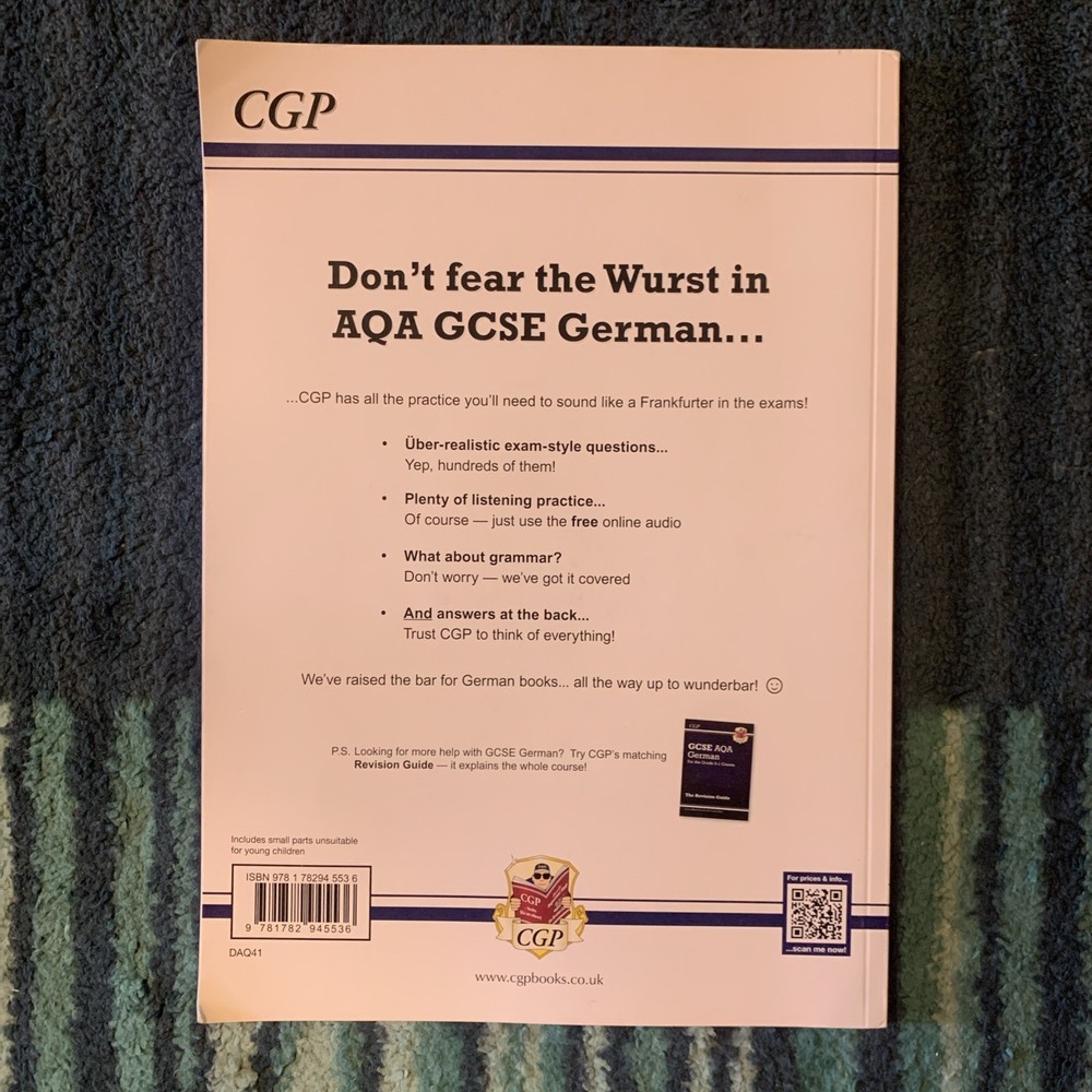 GCSE German AQA Exam Practice Workbook - for the Grade 9-1 Course