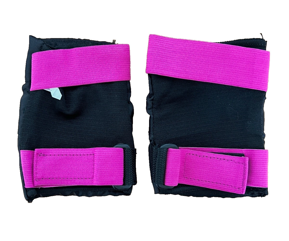 Razor Protective Gear Child 5+ Kids Replacement Pink/Black Elbow Pads Only