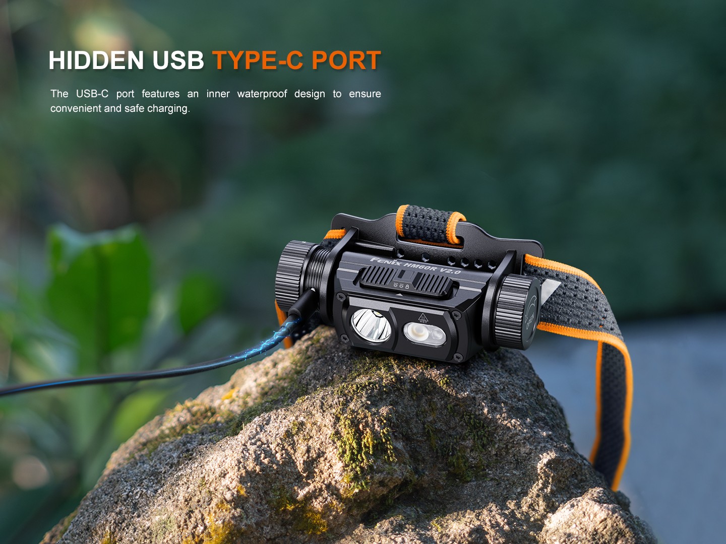 Fenix HM60R V2.0 1600 Lumen Rechargeable Outdoor Headlamp