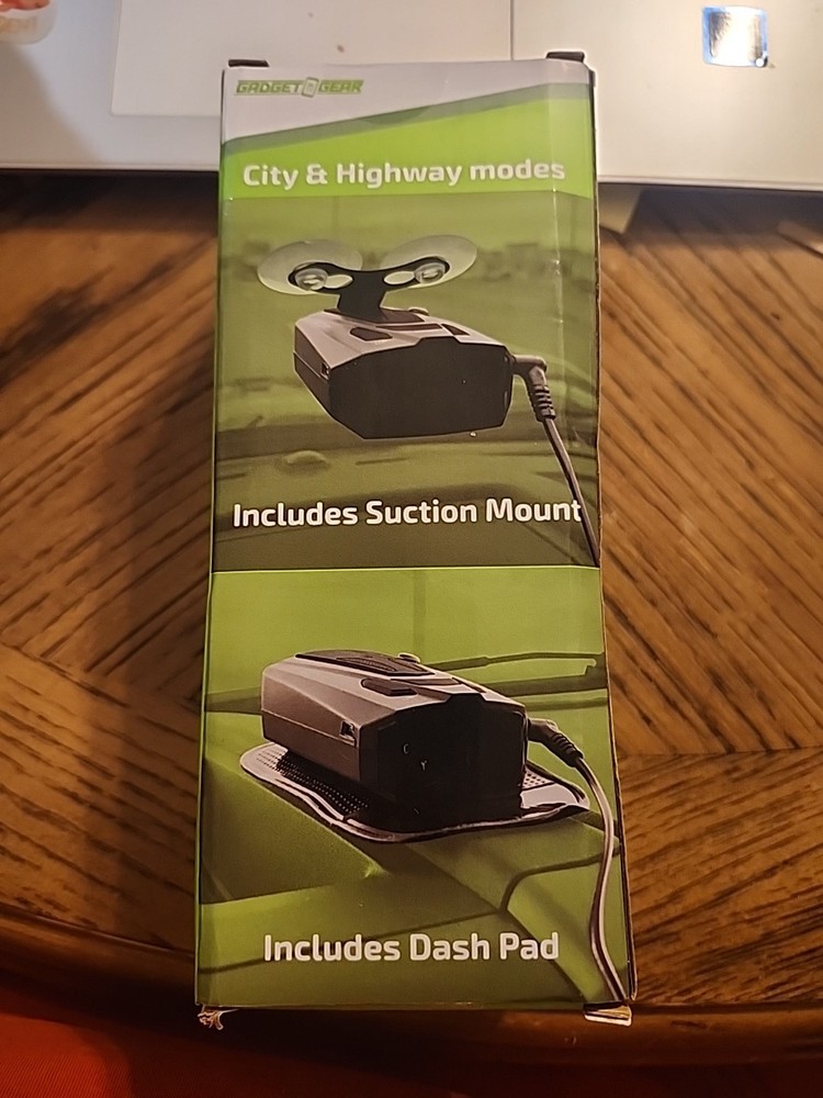 Gadget Gear Radar Detector 1000ft Range