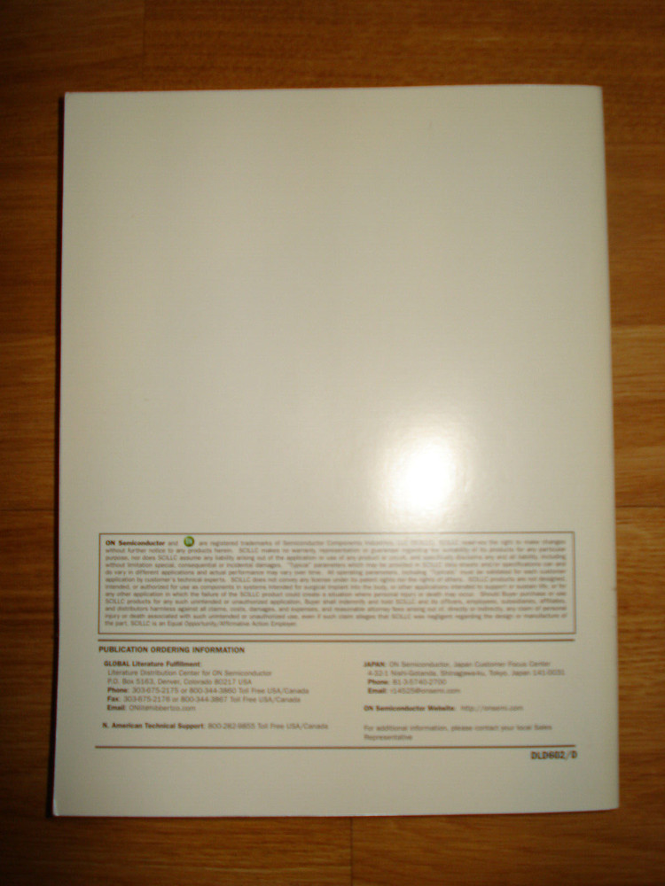 ON Semiconductor Standard Low-Voltage Logic VHC,LVX,LCX,VCX Databook, Jun 2002