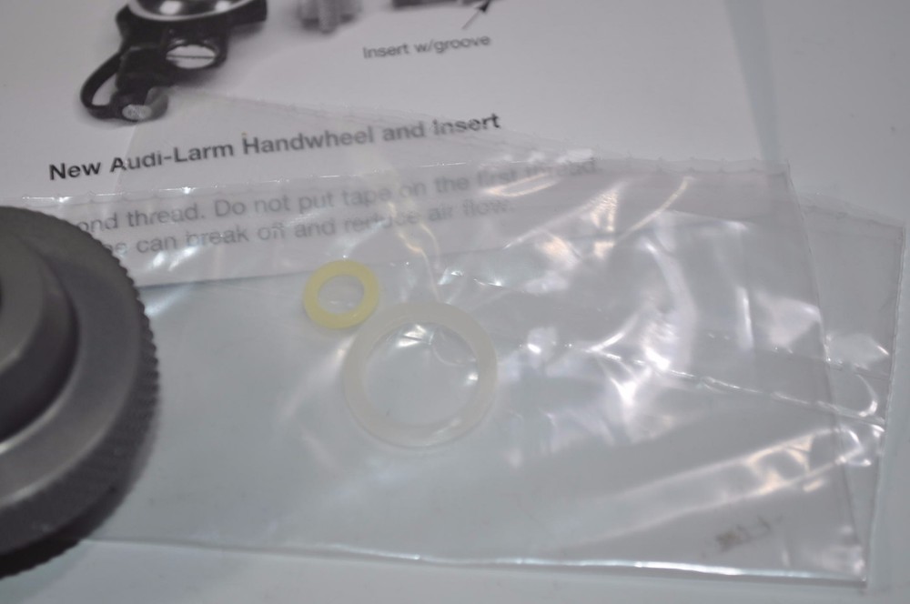 MSA Audi-Larm 4500psi Handwheel (Coupling Nut) & Insert Upgrade Kit 10062089