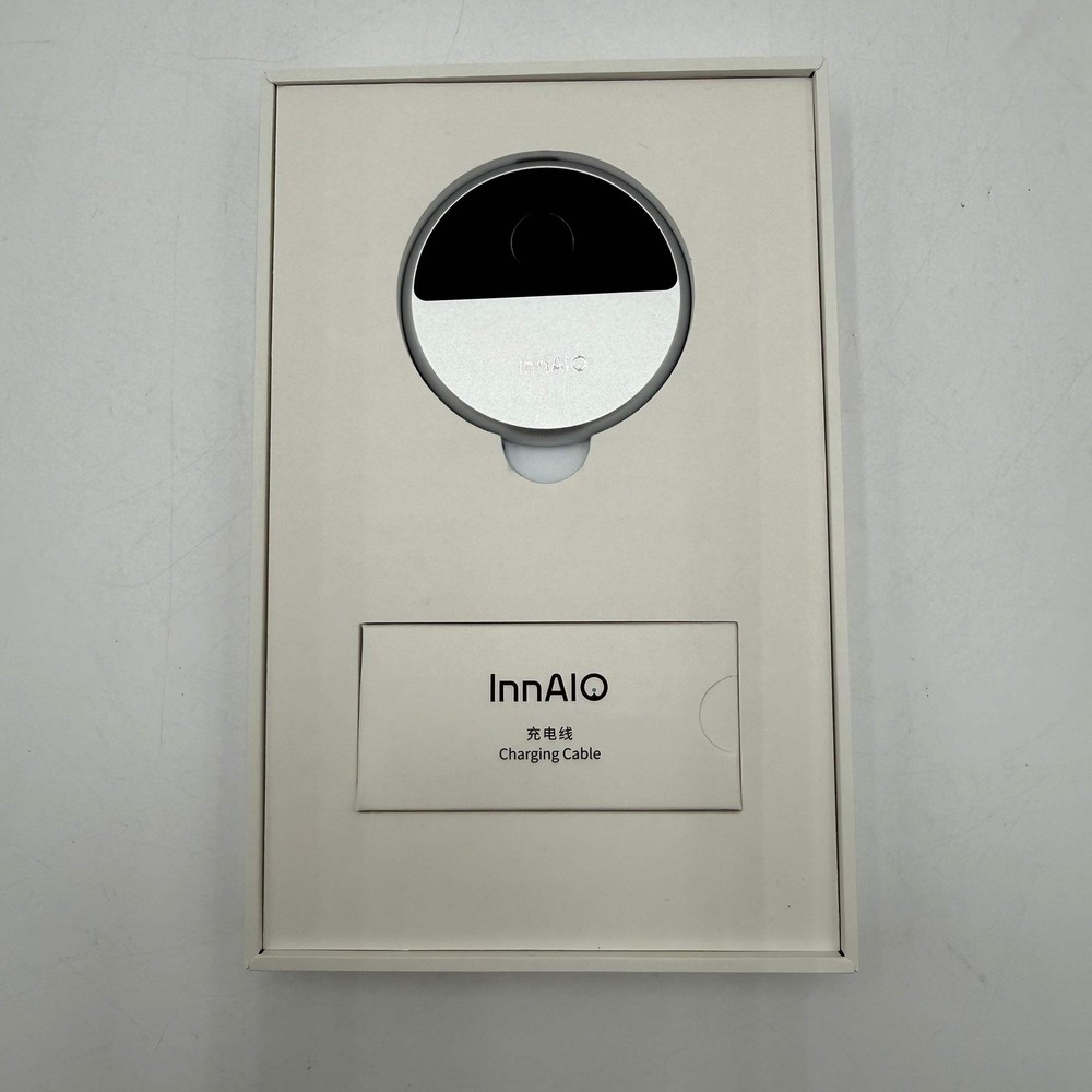 InnAIO AI Translator Accessory Silver New Open Box