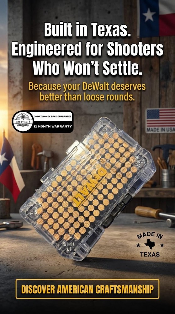 DeWalt Toughcase compatible ammo inserts.