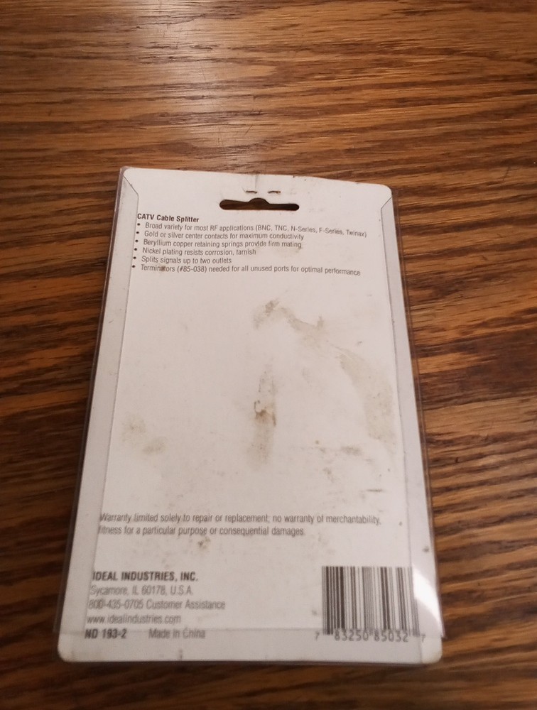 IDEAL 85-032 cable Splitter