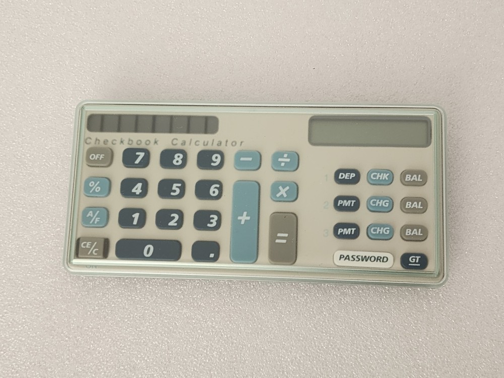 Vintage Checkmaster IMP Series Checkbook Calculator