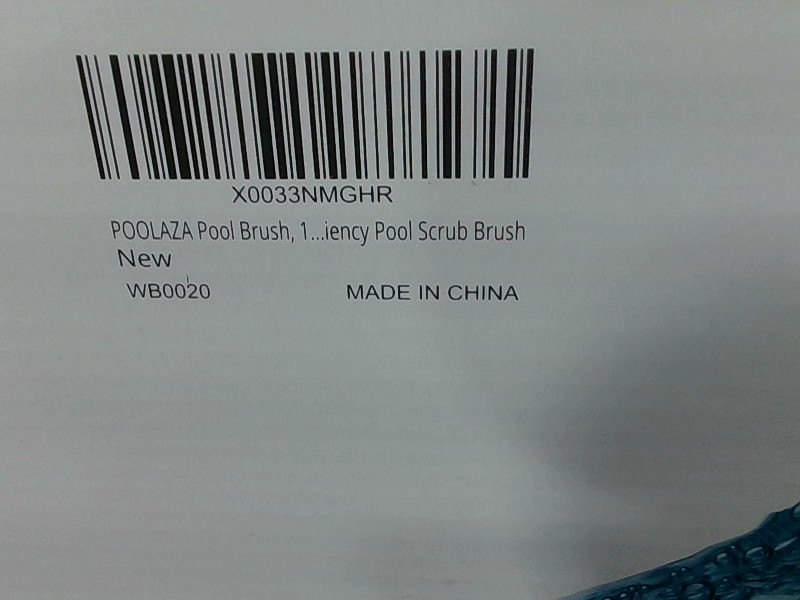 POOLAZA 17.5" White Pool Brush