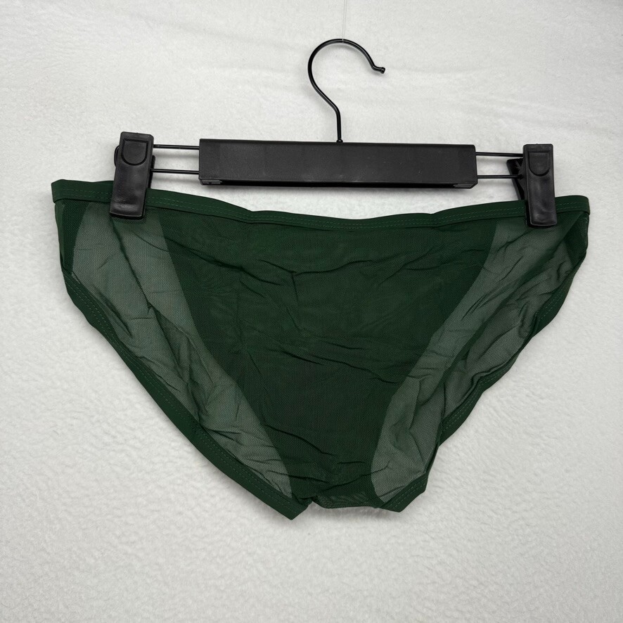 Todd Sanfield Brief Men's Medium Green Pine Defiant Endurance Mesh Underwear NEW