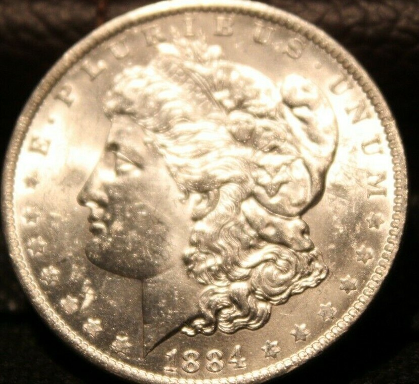 1884 O Uncirculated Morgan Silver Dollar