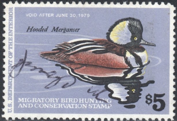 US Scott #RW45 Duck Stamp, used
