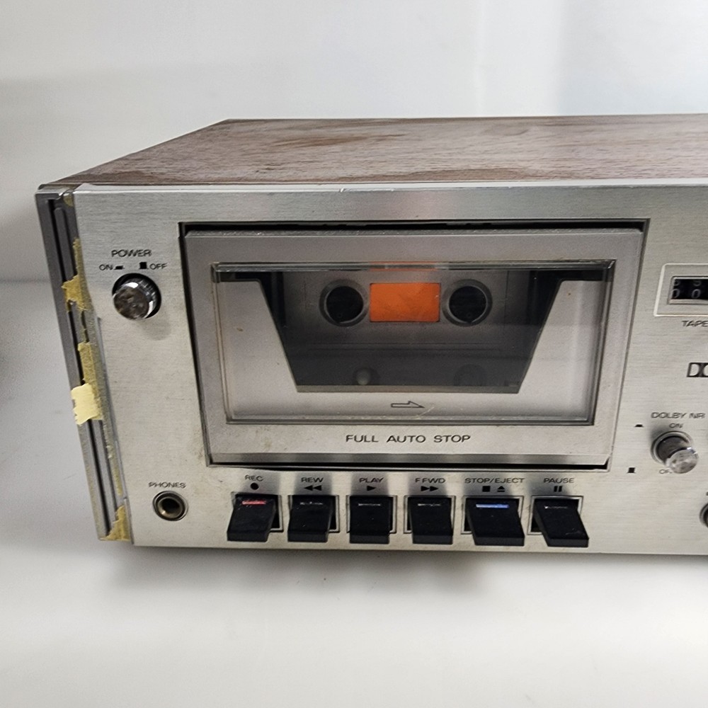 Sanyo RD 5030 Stereo Cassette Deck Tested Working