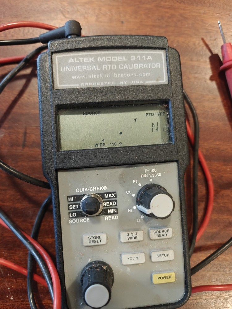 ALTEK 311A Universal RTD Calibrator