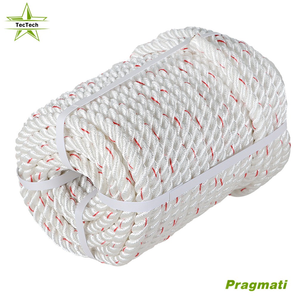 Double Braid Polyester Rope Pulling Rope 8600LBS Load Sailing Rope 5/8" x 150'
