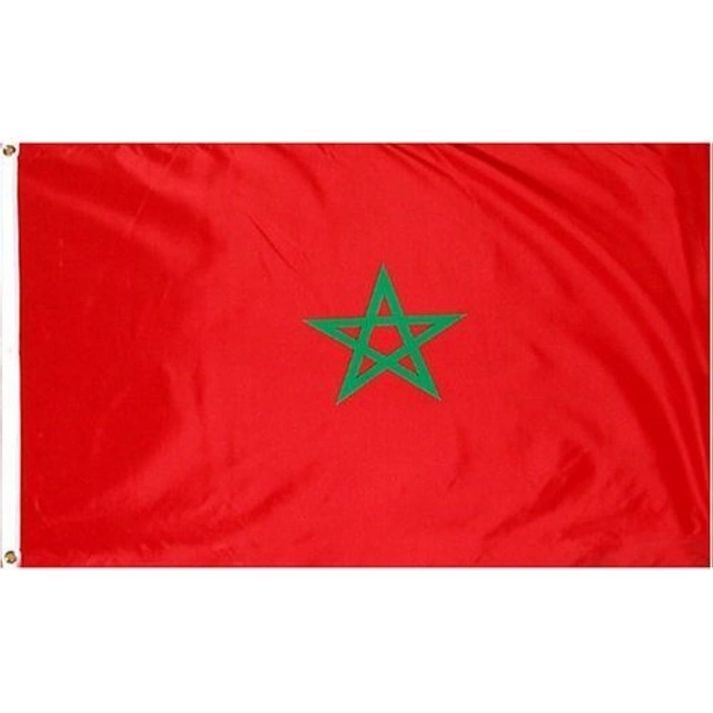 Morocco Flag Polyester 3 ft. x 5 ft.