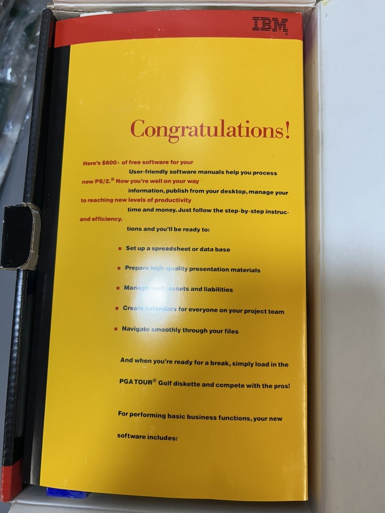 IBM PS/2 Software Solutions New in box