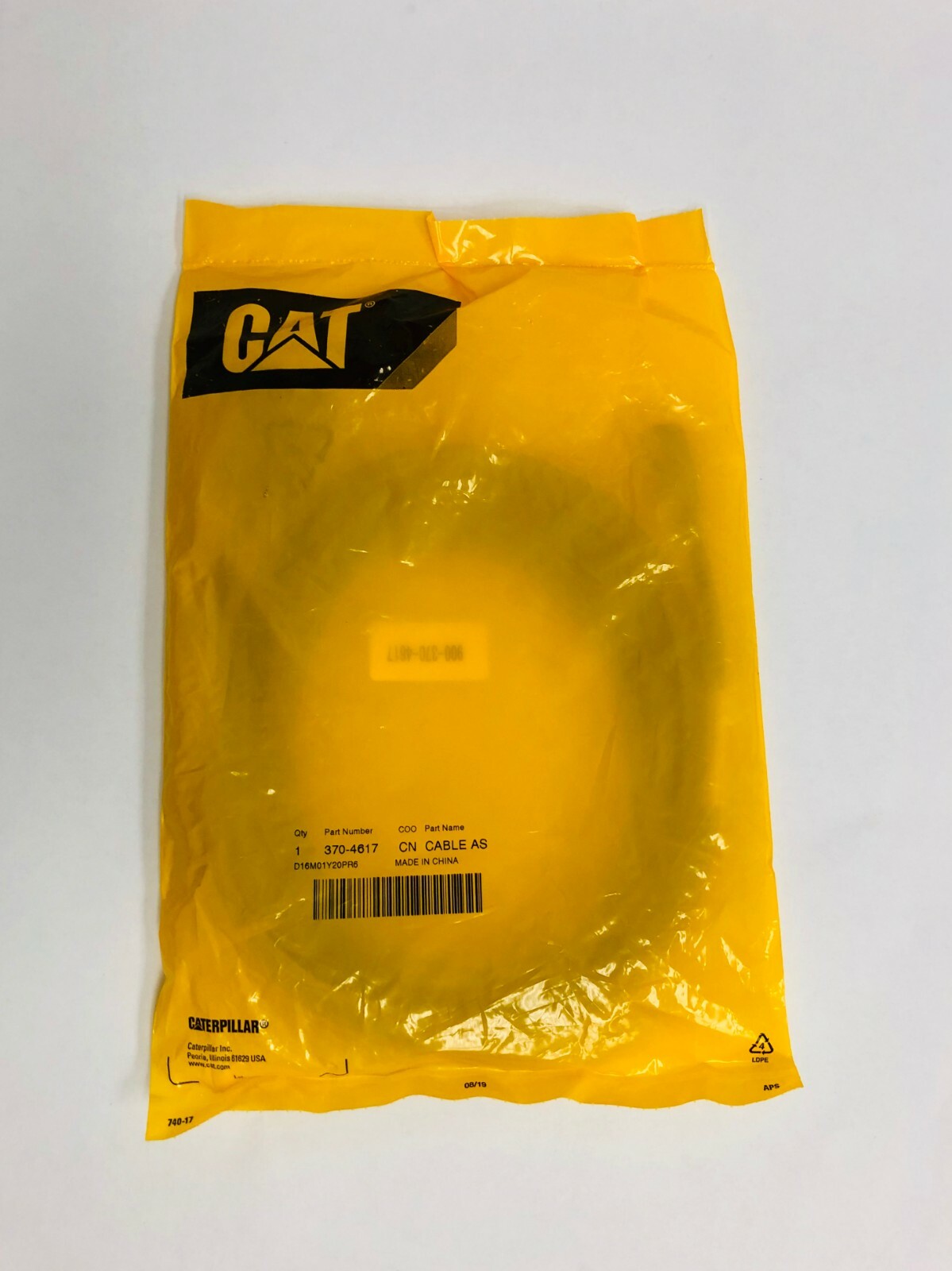 CAT USB Communication Adapter 3 USB OEM 370-4617 Cable - Genuine OEM