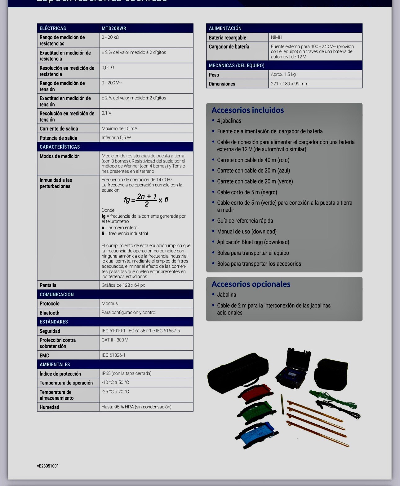 Megabras MTD20KWR Digital Earth Tester telurometer Reliable Measurement
