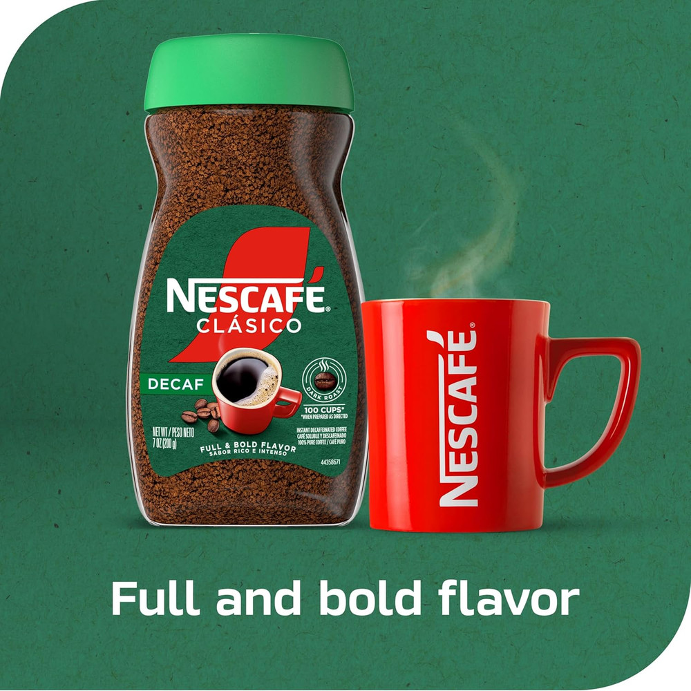 Clasico Decaf, 7 Ounce Jar
