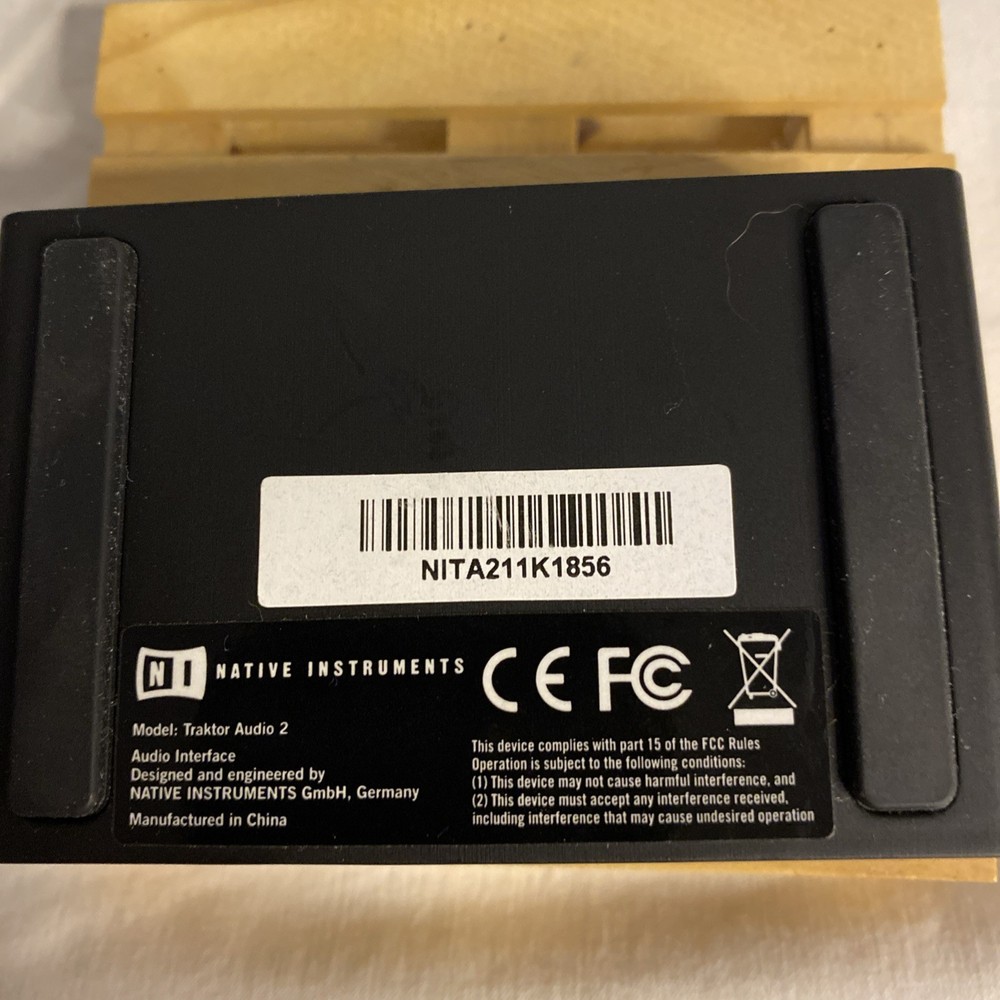 Traktor Audio Interface~ Model: Traktor Audio 2 By Native Instruments~ Unit Only