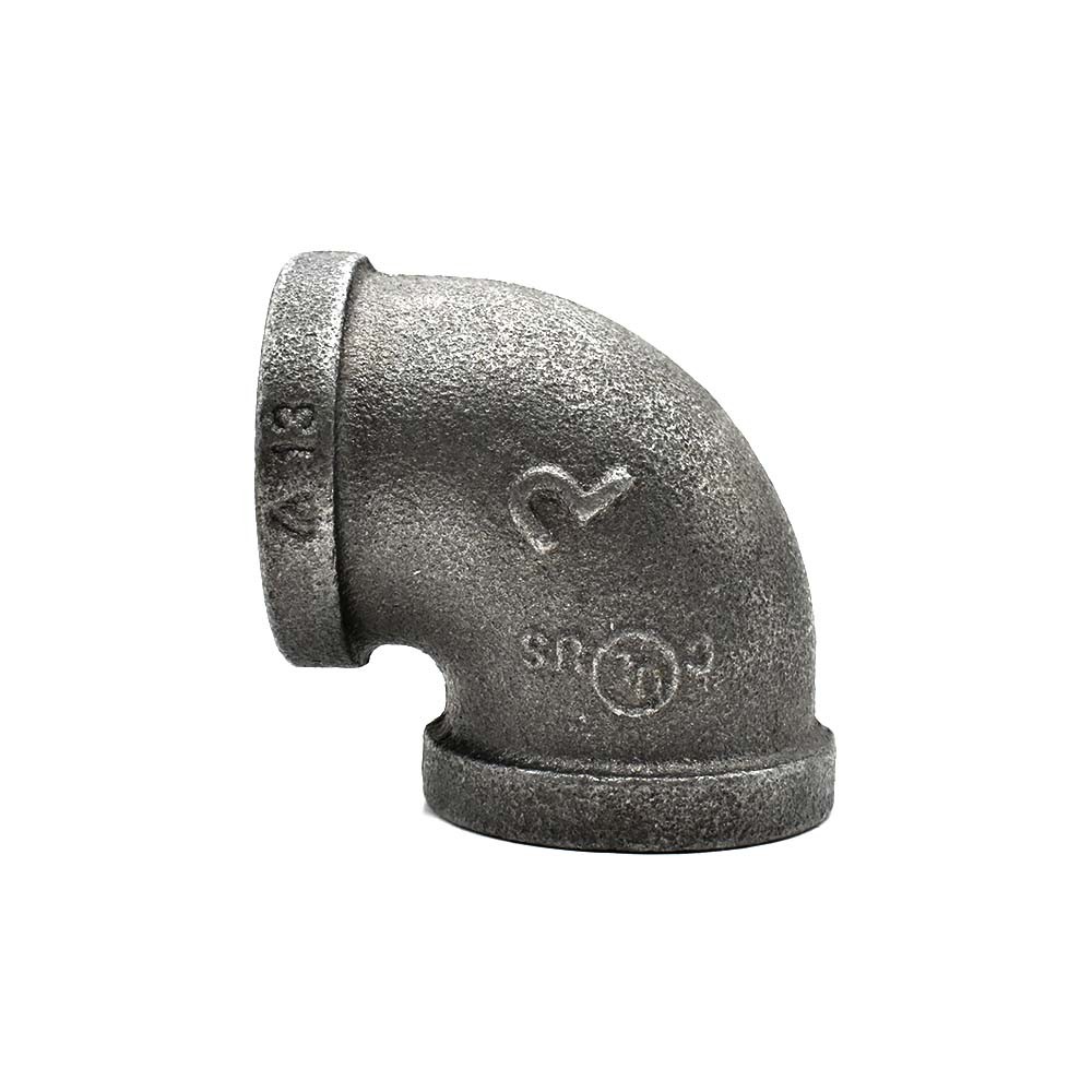 Thrifco 8317010 2 Inch 90 Elbow Black